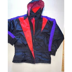 Haute Route Jackets & Coats | 80’s Style Ski Jacket | Color:‎ Orange neon purple